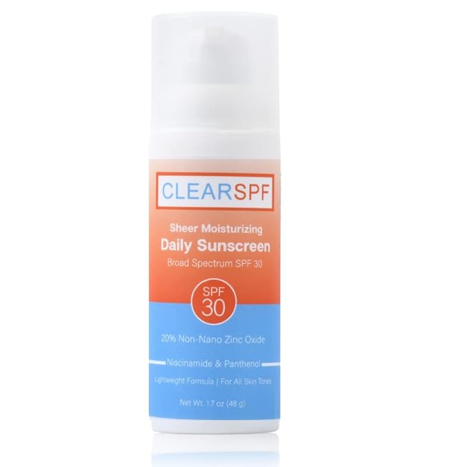ClearSPF Daily Moisturizing Sunscreen (Sheer) - Expires 05/31/2026