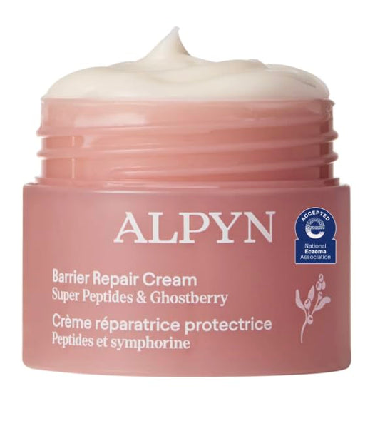 Alpyn Super Peptide & Ghostberry Moisturizer for Eczema, Barrier & Wrinkle Repair | Calm & Soothe Against Redness & Irritation (0.5 Oz)