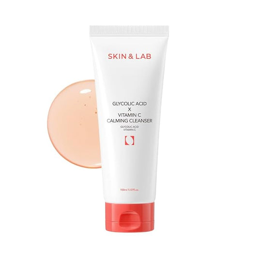 [SKIN&LAB] Glycolic Acid X Vitamin C Calming Cleanser, 5.07 fl. oz.