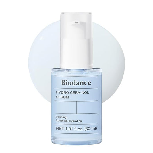 BIODANCE Hydro Cera-nol Serum, Ceramide, D-Panthenol, Hyaluronic Acid for Hydrating, Soothing for Sensitive Skin, Korean Skincare, Stocking Stuffers for Teen Girls | 1.01 fl.oz x 1 ea