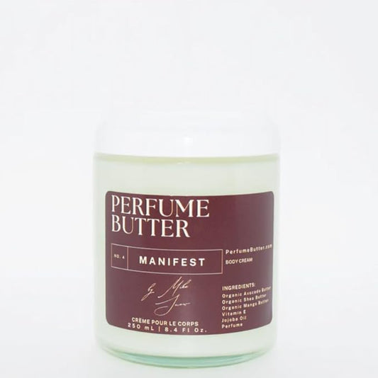 8.4 Fl. oz Perfume Butter – Hydrating & Lasting Scented Body Butter (8.4 Fl. oz, MANIFEST)