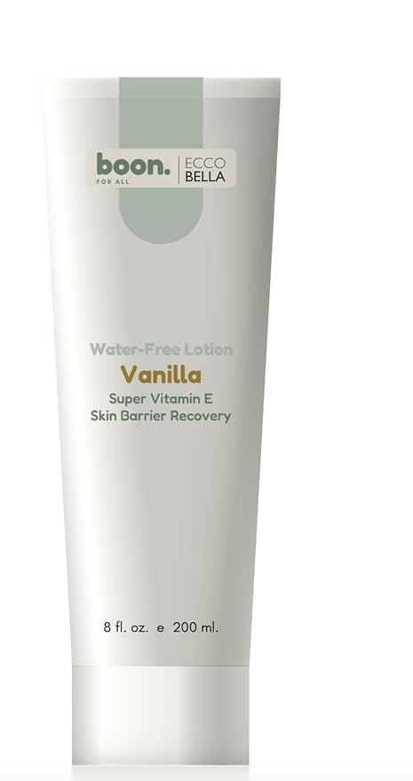 Ecco Bella Vanilla Body Lotion - Plant-Based Vegan Formula - Clean and All Natural Body Lotion for Women & Men - Cruelty Free Vanilla Fragrance Body Moisturizer - Organic Vanilla Body Cream - 8 oz