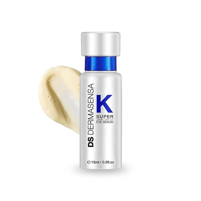 K Super Eye Serum, 0.5 fl oz (15ml) – Vitamin K & Arnica Formula for Dark Circles & Puffiness