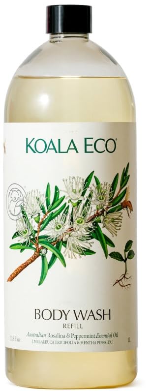 Koala Eco Body Wash - With Australian Rosalina & Peppermint Essential Oil - 34oz