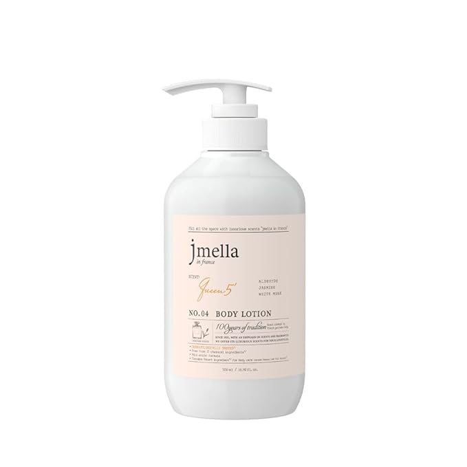 jmella in france Queen5 Body Wash Lotion Bundle -luxury fragrance Made by French Performer- Chemical free Free From 7 kinds of Paraben-33.8 FLoz