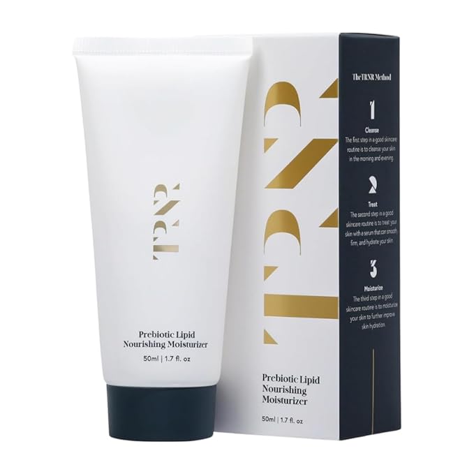 Prebiotic Lipid Nourishing Facial Moisturizer (50ml/1.7oz) | Hydrating Face Cream| Natural, Plant-Based & Science-First Skincare Routine for Men & Women