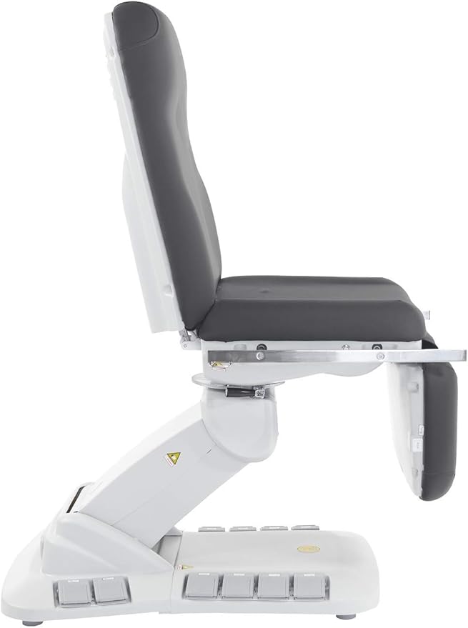 SKINACT Kana Electric Treatment Table with Stirrups Included (Gray)