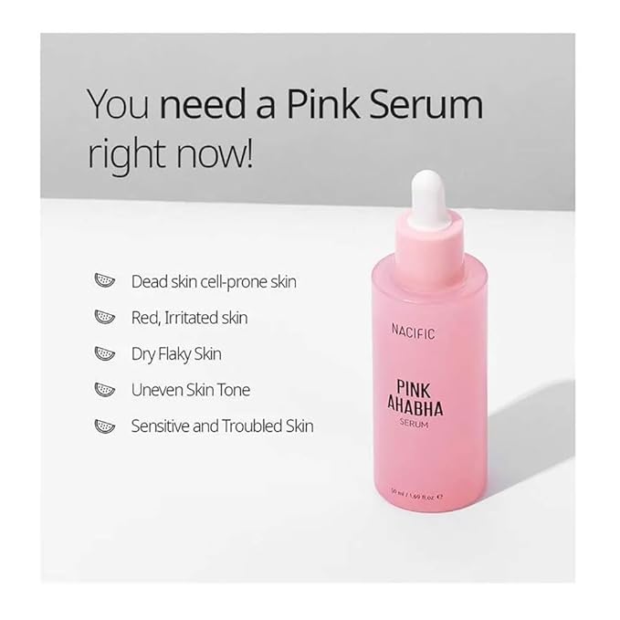 NACIFIC Pink AHA BHA Face Serum 50ml