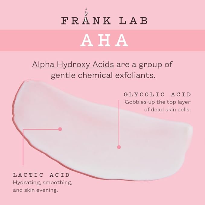 frank body Smoothing AHA Body Lotion | Gently Exfoliates to Smooth KP & Body Breakouts | With Lactic & Glycolic Acids, Hydrating Oils, Mango Seed Butter & Australian Botanicals | 140ml/4.73 fl oz