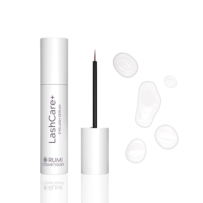 LashCare+ Eyelash Enhancing Serum For Mature Women - Longer, Thicker Lashes in 12 Weeks - For Sensitive Eyes, Natural Growth - Enhancement, Conditioner for Longer-Looking Lashes - 1 Month Supply