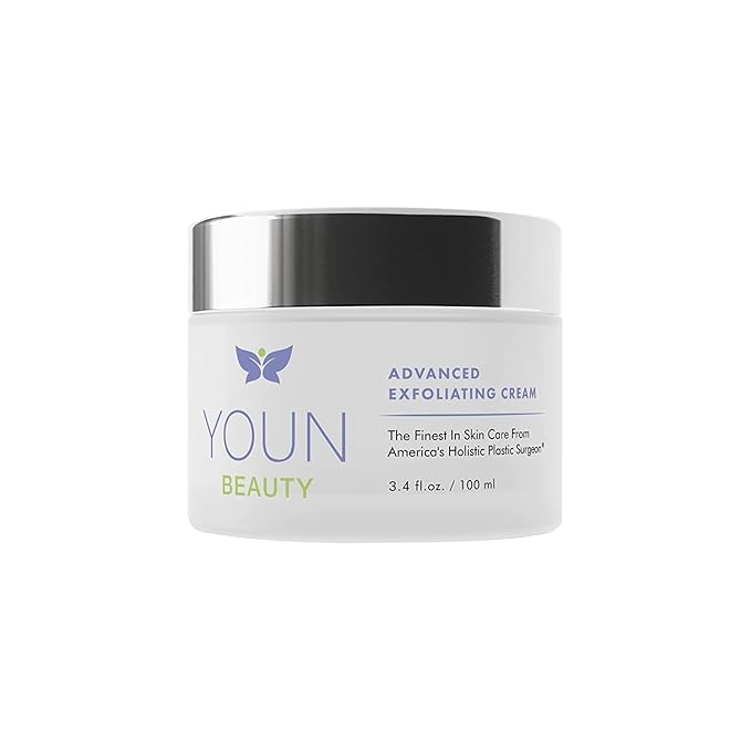 YOUN Beauty Wash-Off Exfoliating Face Wash by Dr. Anthony Youn – Paraben-Free, Gentle Face Exfoliator with Shea Butter, Vitamin E, Jojoba Oil, and Grapeseed Oil (100 ml)