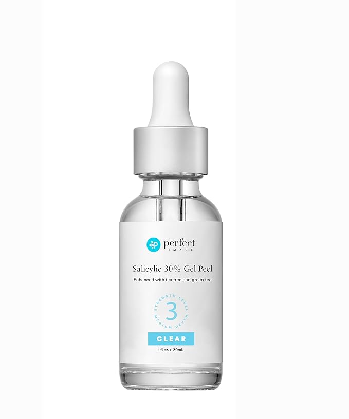 Salicylic Gel Chemical Peel - Enhanced with Green Tea Extract and Tea Tree Oil (30% Strength)