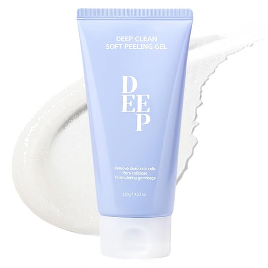 PONGDANG Deep Clean Soft Peeling Gel 4.23oz | Daily Exfoliator for Dead Skin & Blackhead Care | Pore-Minimizing & Safe for Sensitive Skin | Cruelty-Free | Korean Skin Care