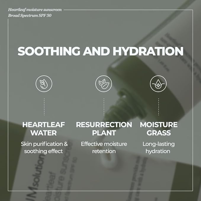 JMsolution Sunscreen Buy 2, Get 1 Marine Luminous Pearl 1EA Heart Leaf Sunscreen 2EA
