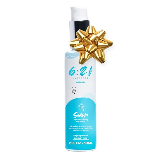 621 by Kika Nieto Rosemary Hair Growth Oil Serum for Thinning and Damage Hair, Frizz and Split End Repair Treatment for All Hair Types, 2oz