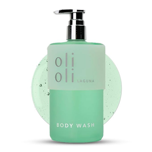 OLIOLI Revitalizing Body Wash 15.2oz | Detoxifying Aloe Vera with Pro-Vitamin B5 & Botanicals | Daily Hydrating Cleanser for All Skin Types | Deep Cleansing Body Wash for Dry & Sensitive Skin