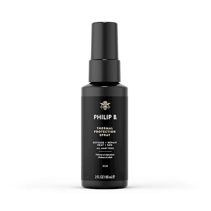 PHILIP B Thermal Protection Spray 2 oz. (60 ml) | Plump, Shine & Protect Hair from Heated Hair Tools