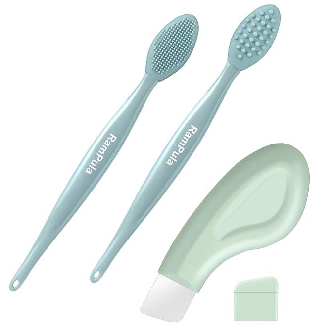 Blackhead Remover Tool, Skin Scrubber Face Spatula & Silicone Face Scrubber, Blackhead Scraper For Pimple And Sebum, Pore Cleaning For Exfoliating, Massaging, Remove Blackheads, Acne