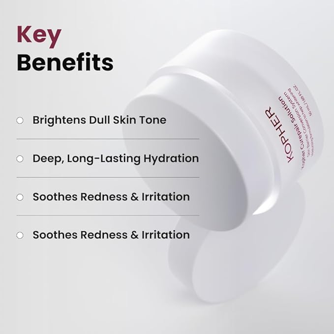 Kopher [4Ever Edition] Solution Cream, facial moisturizer for all skin types 1.69 fl. oz.