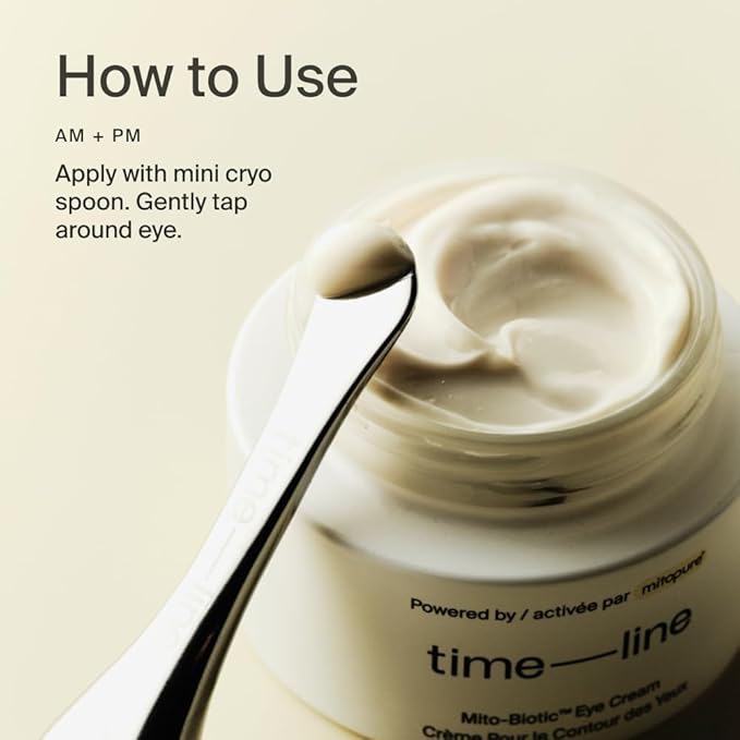 Timeline The Eye Cream - Anti-Aging Cream for Wrinkles, Dark Circles & Under Eye Bags with Urolithin A & Niacinamide - .67 Fl Oz