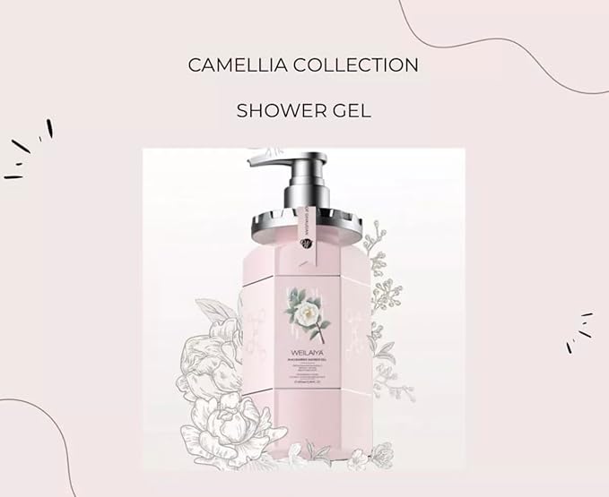 Weilaiya NIACINAMIDE SHOWER GEL (camellia's collection)
