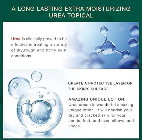 Urea Cream for Foot 42% +2% Salicylic Acid, Foot & Hand Cream for Feet Maximum Strength Moisturizes Nourishes Softens Dry, Rough, Exfoliates Dead Skin Callus Remover For Feet 3.53oz