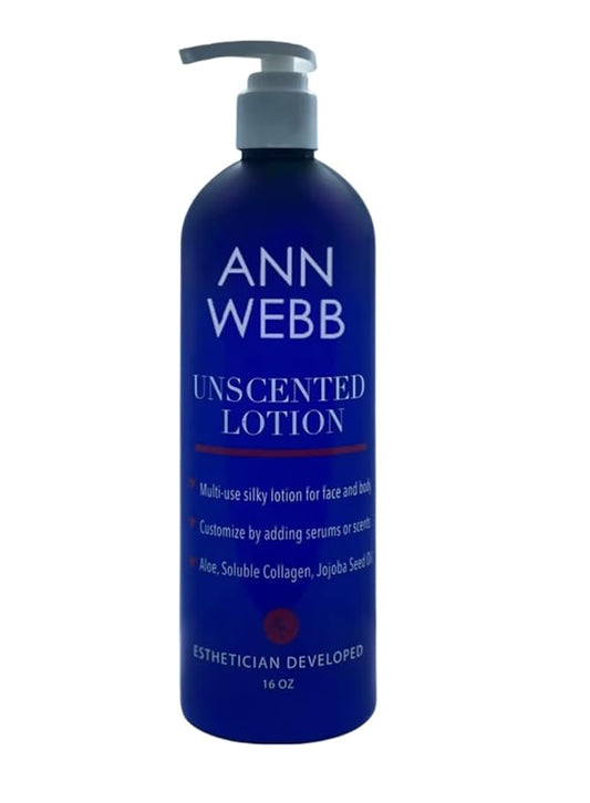 Unscented Lotion for Dry Skin- Fragrance Free, Hypoallergenic, Organic, All-Natural, Non-Greasy Lotion for Sensitive, Dry Skin - Face & Body Lotion - Formerly Skin 16oz