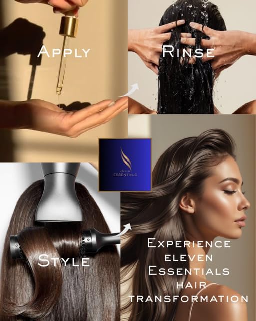 Luxury Hair Elixir 1oz / 30ml | Hair Treatment for Growth, Shine & Repair | Argan Oil, Castor Oil, Scalp Care, Anti-Frizz & Clean Formula