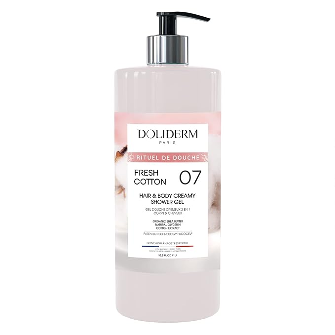 Paris - Creamy Shower Gel, 33.8 Fl Oz (Fresh Cotton)