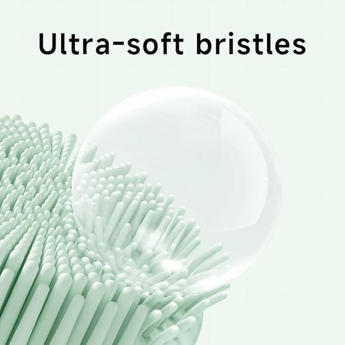 Silicone Body Scrubber for Bath & Massage - Ultra-Soft Food-Grade Silicone Body Exfoliator - Skin-Friendly, Hygienic & Easy-to-Dry Design, Perfect for Relaxing Shower & Spa Experience