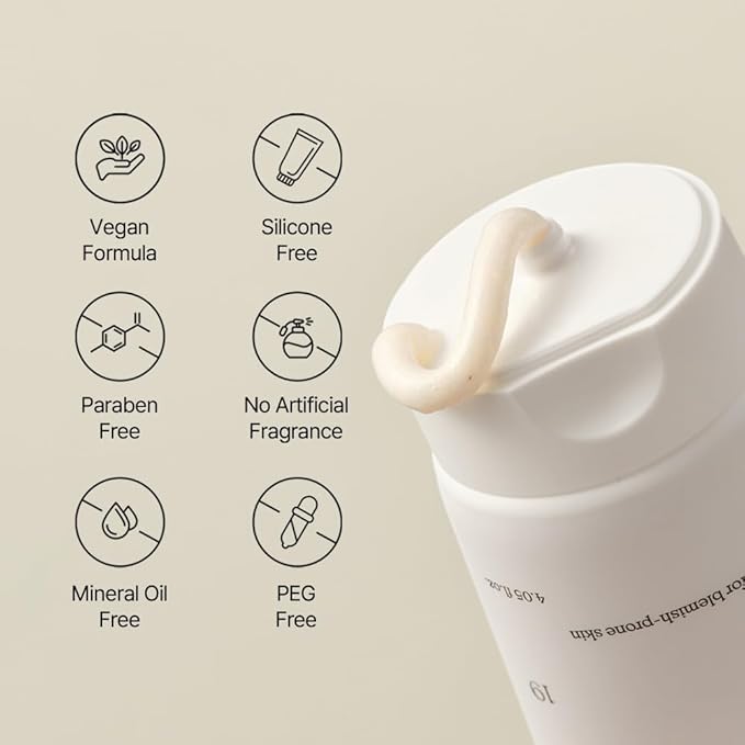 NDP Rice Mochi Deep Face Wash – Triple-Rice Airy Micro-Exfoliating Foam for Sensitive Skin, Phyto Mucin Hydration Shield, pH 5.5 Barrier-Safe Vegan Korean Skincare Cleanser, 4.05 fl oz (120 ml)