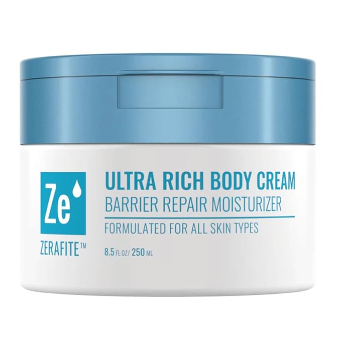 Ultra Rich Body Cream Barrier Repair Moisturizer for All Skin Types & Dry Skin, 8.5 FL. Oz.
