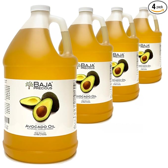 Baja Precious - Avocado Oil, Case of 4 X 1 Gallon Jugs