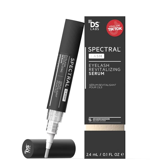 DS Labs Spectral.LASH Eyelash Conditioning Serum - Supports Longer, Fuller, Thicker, Looking Lashes, Safe for Lash Extensions, Oil-Free, Paraben & Sulfate Free, Cruelty Free
