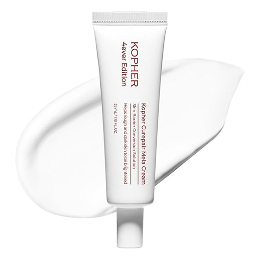 Kopher Curepair Mela Cream[4ever Edition] with 10GF Soothing & Repairing Moisturizer for Sensitive Skin - Redness Relief, Barrier Strengthening Skin, Korean Skincare (1.18 fl.oz.)