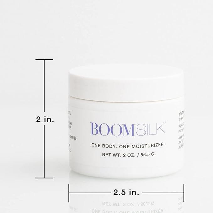 Boomsilk ® Face Moisturizer Cream, Rejuvenating Face Lotion & Facial Moisturizer for Mature Skin with Olive Oil, Beeswax & Honey, Hydrating Body Lotion for Women, 2 oz Boom Beauty by Cindy Joseph