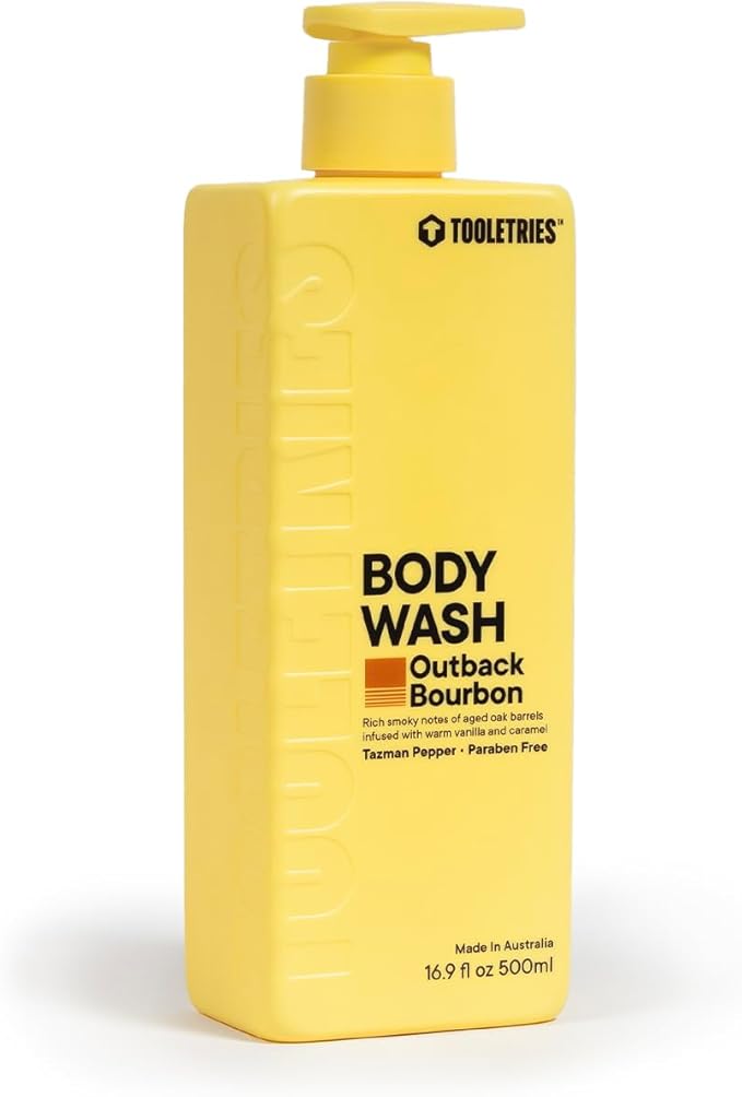 TOOLETRIES Get Your Grooming Together Pack - Shower Grooming Kit for Men with Silicone Body, Back, Face, and Beard Scrubbers, Body Wash, No-Fog Mirror, Shower Organizer and Drink Holder