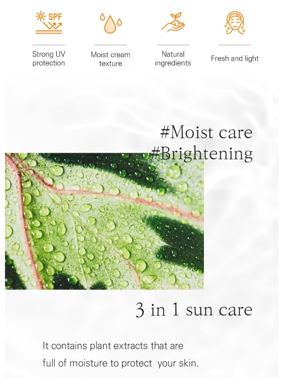 Deoproce UV Defence Mild Sun Milk SPF50+ PA++++ | Lightweight & Gentle Sun Protection | 55ml