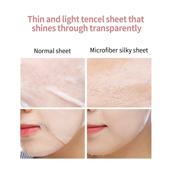 JMsolution Glow Luminous Flower Firming Mask | Rosewater & 4 Flower Extracts for Hydration, Firming & Radiance | 10 Sheets | Korean Skincare Sheet Mask for All Skin Types