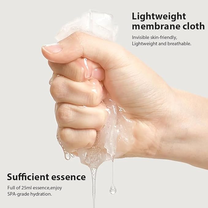 Girl Character Sheet Masks, Spa Party Facial Mask Skincare Set, Sheet Masks Skin Care, Moisturize Brighten Soothe for All Skin Types, Christmas Birthday Gifts for Women Men Girls, (8Pcs)