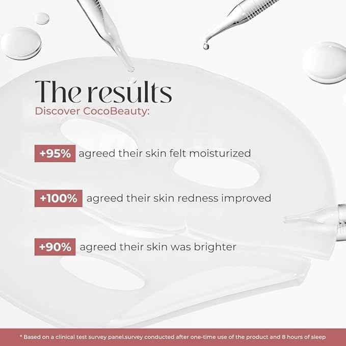 Collagen Sheet Mask – Hydrating Korean Face Mask for Fine Lines & Anti-Aging, Deep Moisture, Radiant Skin Boost, Bio-Collagen Facial Masks (16 Pack)