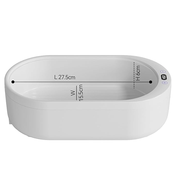 Small Paraffin Wax Machine for Hands - Professional Hand Wax Paraffin Machine 2L With 4Pack Paraffin Wax Refills Digital Display Screen for Paraffin Baths