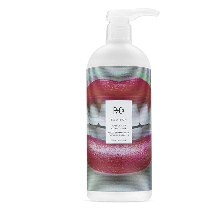 R+Co Television Perfect Hair Shampoo & Conditioner Set | Smooths, Adds Shine & Volume | Vegan + Cruelty-Free | 33.8oz (Pack of 2)