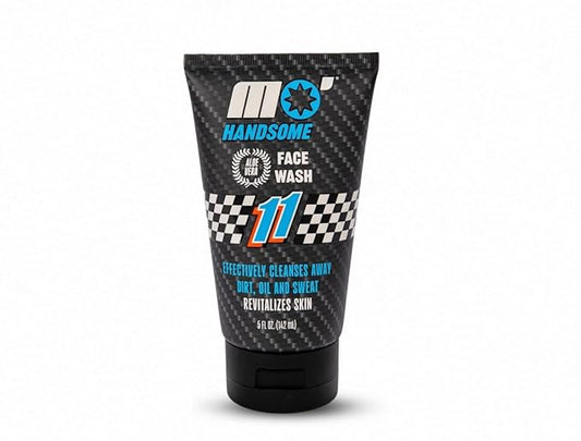 Mo' Handsome Premium Men's Face Wash – Deep Cleaning & Hydrating High Performance Cleanser for Active Men | Removes Dirt, Oil & Sweat – Aloe Vera & Vitamin E for Nourished, Protected Skin