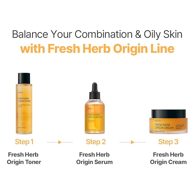 NACIFIC Fresh Herb Origin Facial Moisturizer Vitamin B, Vitamin Radiance Skin's moisture barrier Cream Hydrating day and night Korean skincare radiation relief cream 1.69fl.oz 50ml for All skin types