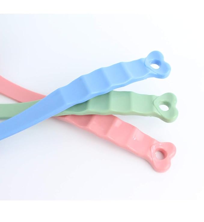 QiCheng&LYS long handle bath brush, soft and comfortable massage brush bath brush - 14 inches (green and Pink)