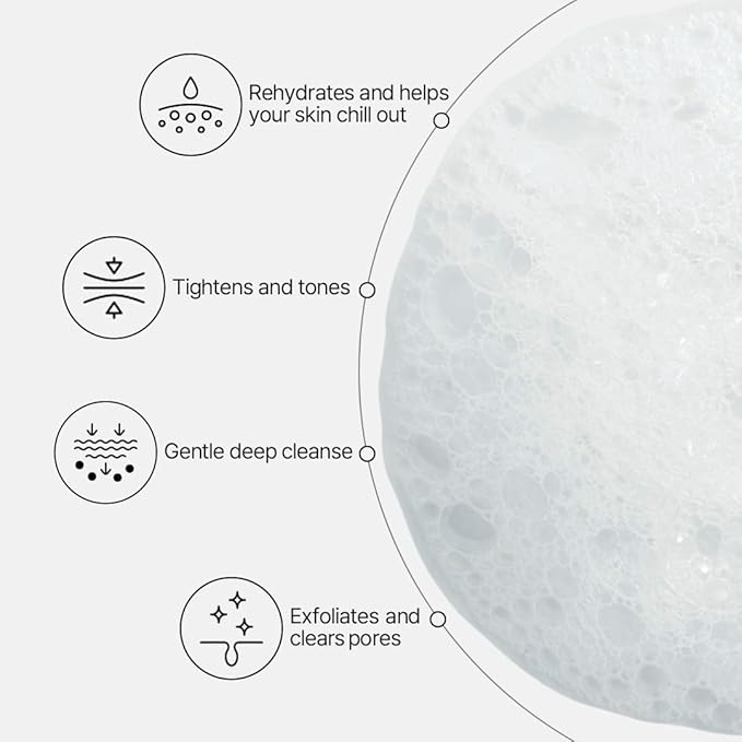 DR.ORACLE 21 Stay A-Thera Cleansing Foam – Tea Tree Oil & Salicylic Acid Cleanser for Hormonal Acne, Pore Deep Cleansing Foam, Korean Skin Care, Dermatologist Tested 3.38 fl oz