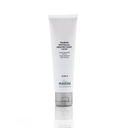 Jan Marini Skin Research Physical Protectant Tinted SPF 45 - Daily Face Protectant Product - Tinted SPF Facial Sunscreen - Sunscreen Aids Against Visible Wrinkles - Light to Medium Skin Tones - 2 oz