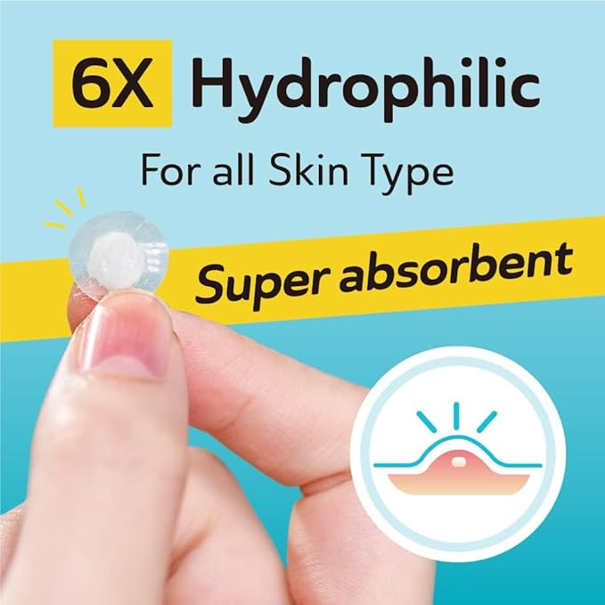 DERMA ANGEL Ultra Invisible Salicylic Acid Acne Patches and Post Acne Dark Spot Patches Bundle - Day and Night Use - UPGRADED