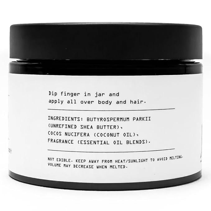 Kaeme Goldflakes Whipped Shea Body Butter Moisturizer For Whole Body, Skin, Hand, Hair, Scalp, For Men and Women, Made with Raw Organic African Shea Butter with Natural Coconut Oil(10.5oz/300g jar)